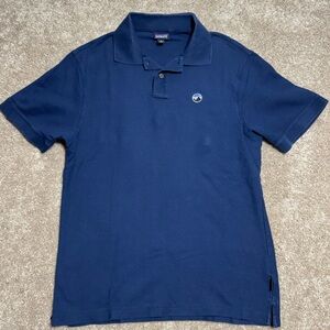 Patagonia Navy Blue Short-Sleeve Polo